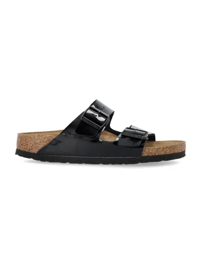 Birkenstock Flat Shoes Black In Multi