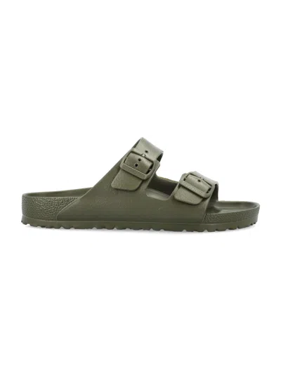 Birkenstock Flat Shoes In Green