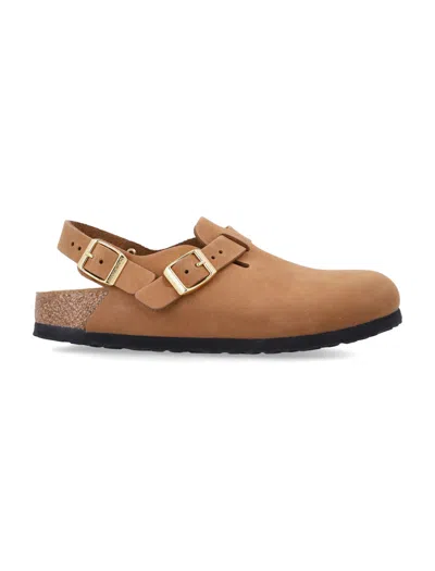 Birkenstock Flat Shoes In Brown