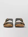 Birkenstock Flat Sole Narrow Fit Open Toe Perforated Sandal