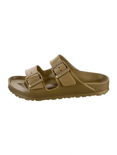 Pre-owned Birkenstock Flats In Gold