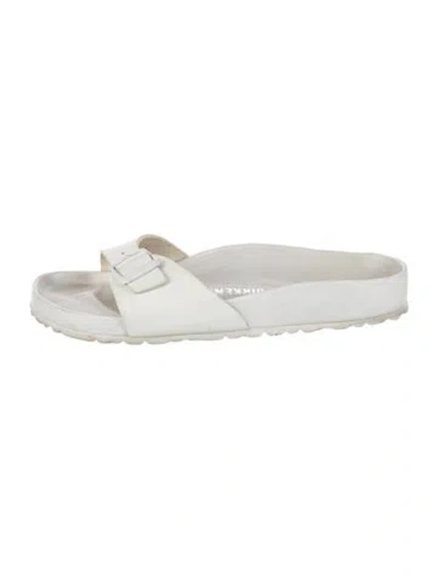 Pre-owned Birkenstock Flats In Gray