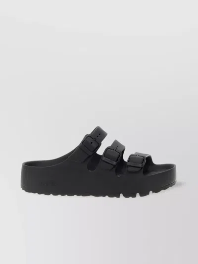 Birkenstock 'flex Platform' Open Toe Sandals In Black