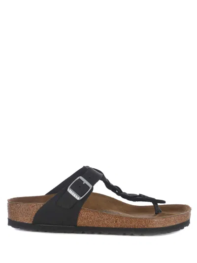 Birkenstock Flip Flops  "gizeh" In Nero