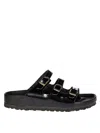 Birkenstock Florida Dbuckle Exquisite Shine Fit S Shoes