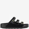 Birkenstock Sandals Florida In Black