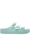 Birkenstock Florida Eva Flex Platform Sandals In Green
