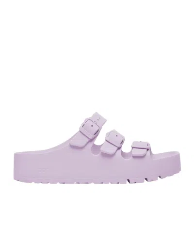 Birkenstock Florida Flex Platform In Purple