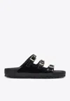 Birkenstock Sandals Florida In Black