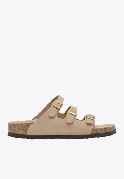 Birkenstock Florida Fresh Low Sandals In Brown