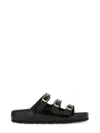 Birkenstock Sandals Florida In Black
