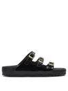Birkenstock Sandals Florida In Black