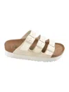 Birkenstock Florida Iii Pap Flex Platform Sandals In Eggshell