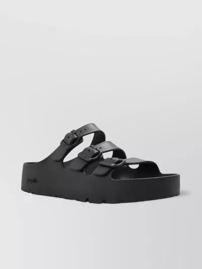 Birkenstock Florida Iii Platform Eva Fit S In Black