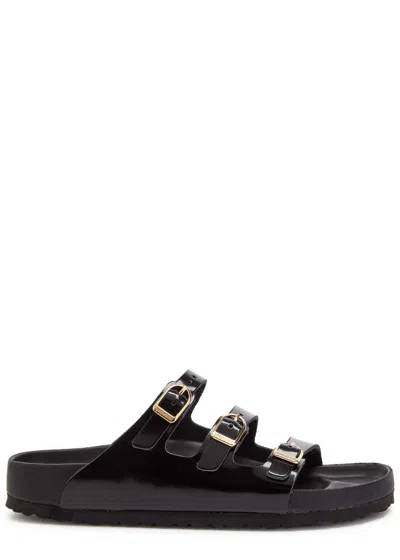 Birkenstock Sleek Narrow Fit Sandalo With Adjustable Straps In Black
