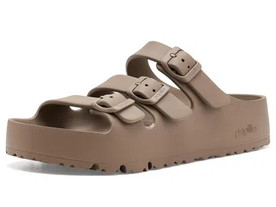 Birkenstock Florida Platform Eva In Gray