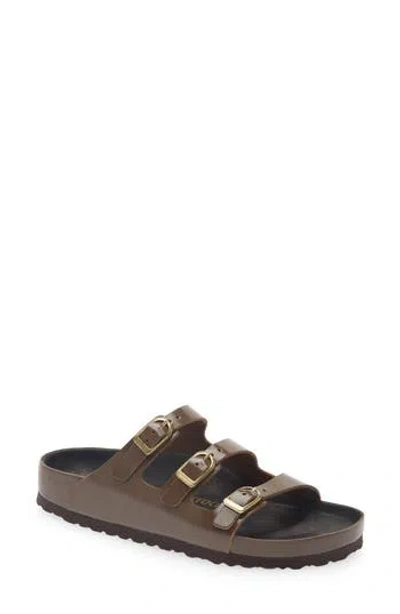Birkenstock Florida Sandal In Carafe High Shine