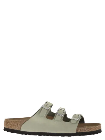 Birkenstock Florida Sandal With Buckles In Green