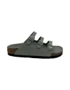 Birkenstock City Slippers In Gray