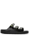 Birkenstock Florida Dbuckle Exquisite Shine Fit S Shoes