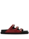 Birkenstock Florida Slides In Red