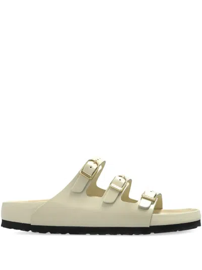 BIRKENSTOCK FLORIDA TRIPLE-BUCKLE SLIDE SANDALS