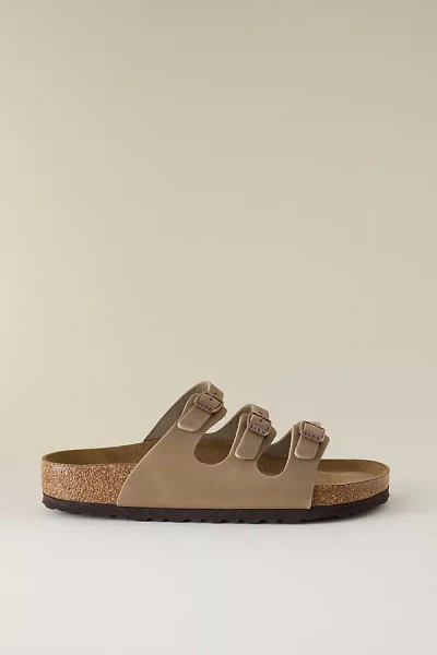 Birkenstock Florida Sandal In Sand Leather In Neutral