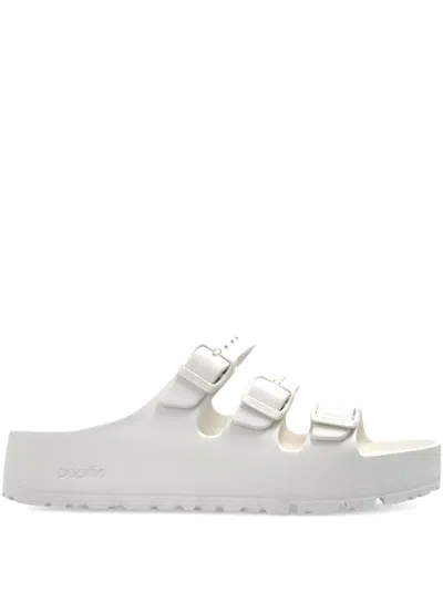 Birkenstock Florida Triple-strap Sandals In White