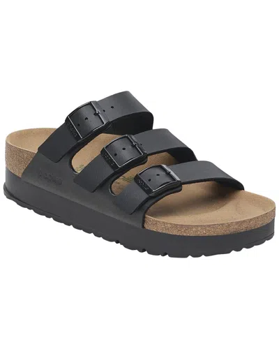 Birkenstock Florida Vegan Flex Platform Birko-flor Sandal In Neutral