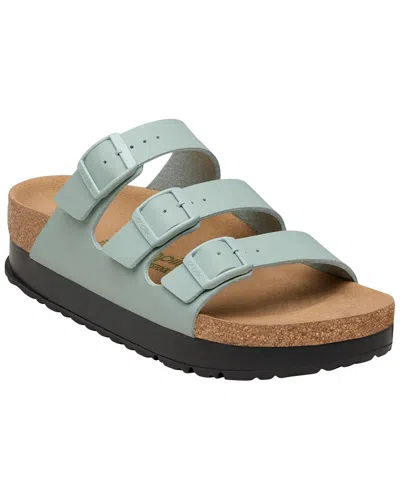 Birkenstock Florida Vegan Flex Platform Sandal In Blue