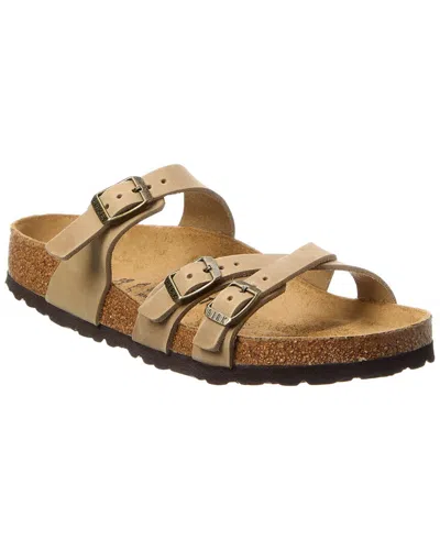 Birkenstock Franca Leather Sandal In Brown