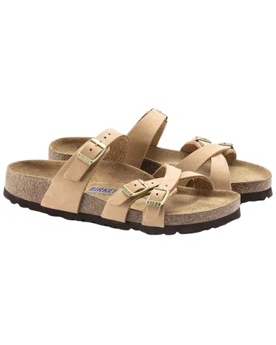 Birkenstock Franca Leather Sandal In Neutral