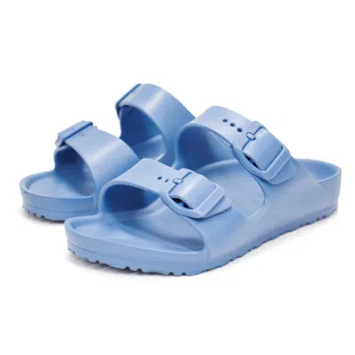 Birkenstock Girl's Arizona Eva Kids Sandals In Elemental Blue