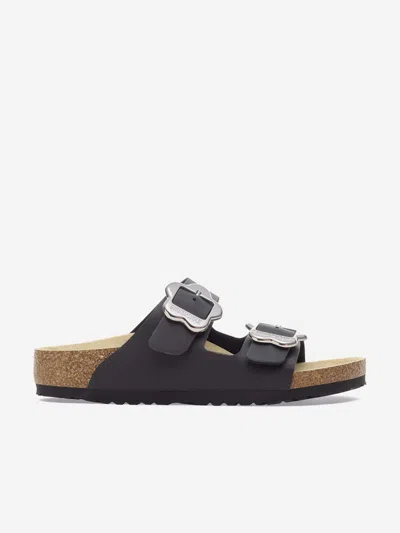 Birkenstock Kids'  Girls Arizona Flower Buckle Sandals