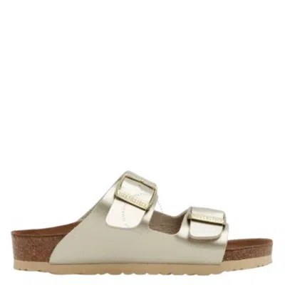 Birkenstock Girls Arizona Slip-on Sandals In Yellow
