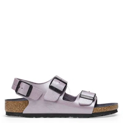 Birkenstock Girls Birko-flor Milano Sandals In Purple