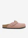 Birkenstock Boston Clogs In Pink