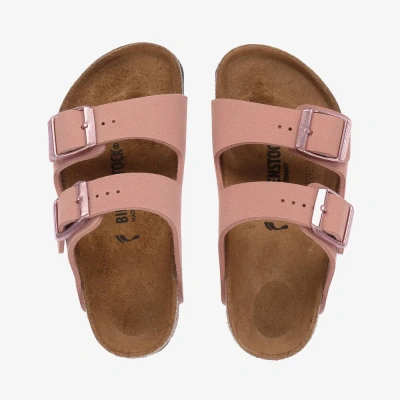 Birkenstock Kids' Girls Dusky Pink Buckle Sandals