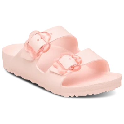Birkenstock Kids' Girls Preschool  Arizona Eva Flower Buckle In Animal Print