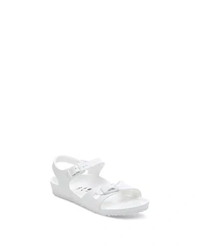 Birkenstock Kids' White Sandals Rio Eva For Girl