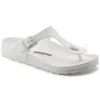 Birkenstock Gizeh Eva White Toe Post Sandals In White
