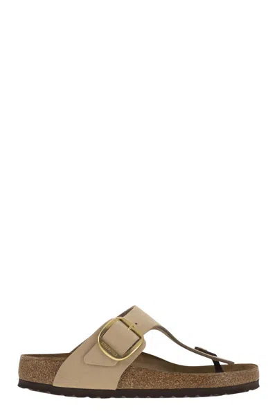 BIRKENSTOCK BIRKENSTOCK GIZEH BIG BUCKLE - FLIP-FLOPS WITH BUCKLE