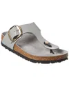 Birkenstock Gizeh Big Buckle Leather Sandal In Multi