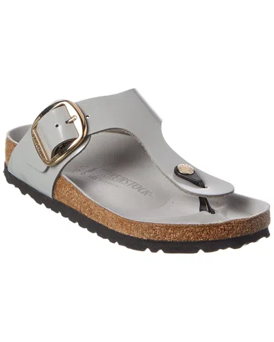 BIRKENSTOCK GIZEH BIG BUCKLE LEATHER SANDAL
