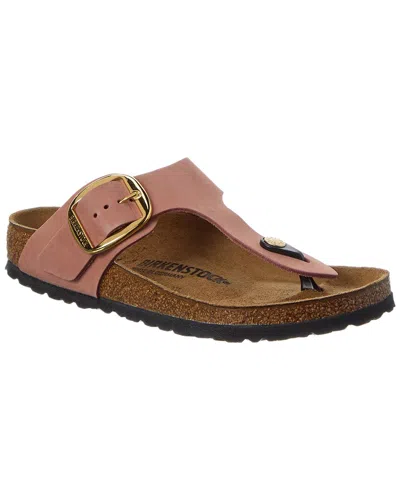 Birkenstock Gizeh Big Buckle Leather Sandal In Multi