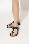 Birkenstock Gizeh Thong Sandals In Black
