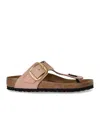 Birkenstock Gizeh Big Buckle Soft Pink Sandal In Pink