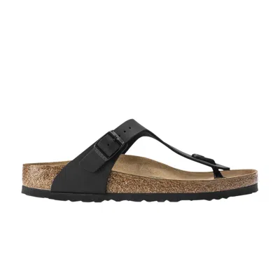 Pre-owned Birkenstock Gizeh Birko-flor 'black' | Men's Size 41