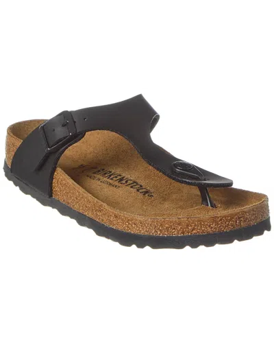 Birkenstock Gizeh Birko-flor Sandal In Black