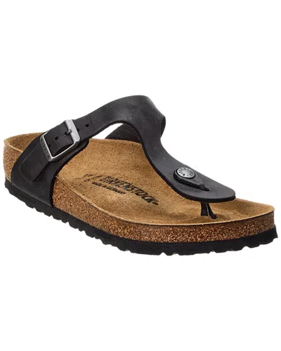 Birkenstock Gizeh Birko-flor Sandal In Black
